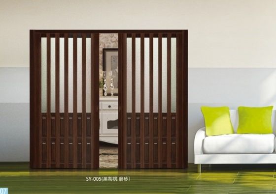Multi-folding Sliding Door System PVC Doors Interior Door For Bathroom And Kitchen
