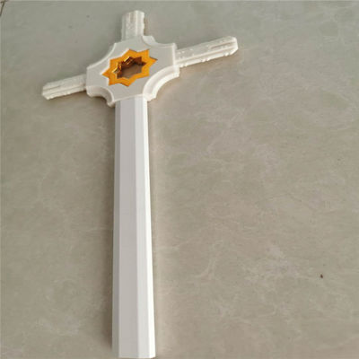 7*16 aluminum profile with flower cross connector and end  for double glazing installer