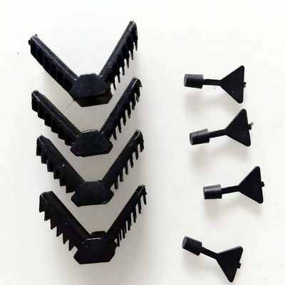 6α-27α Μοντέρνος Σχεδιασμός Γωνιακό Αξεσουάρ Ξενοδοχειακής Χρήσης Πλαστικό και Γυάλινο Σφράγισμα για Μονωτικά Διαχωριστικά Πόρτας & Παραθύρου