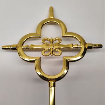 707 Στρογγυλο Γεωργιανό Μπαρ Φιτ Προστατευτικά πλαστικά διακοσμητικά μοτίβα UV για ενσωματωμένες μονάδες γυαλιού